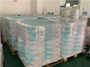 Uigennemsigtigt polyester PET Hvidt Glassine Jumbo Papir
