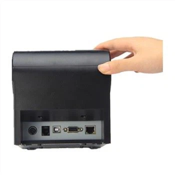 Usb termisk kvitteringsprinter trådløs 80 mm stationær termisk etiketprinter