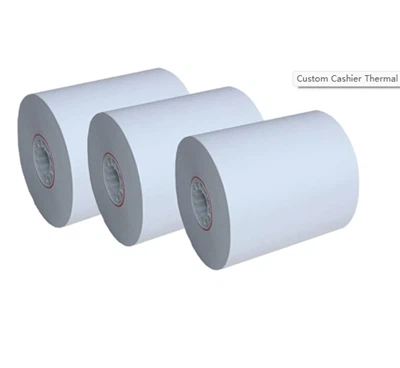 Custom Cashier Thermal Paper Rolls Kvitteringspapir til POS ATM